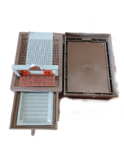 Ak Arıcılık 8 Çıtalık Kovan Taban Kapak Seti 50,5x36,5cm 1 Adet - Straforlu