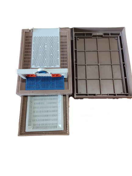 Ak Arıcılık 8 Çıtalık Kovan Taban Kapak Seti 50,5x36,5cm 1 Adet - Sraforsuz