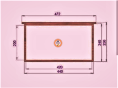 Ak Arıcılık Çakılmış Çerçeve