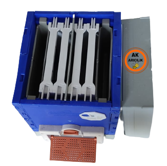 Happybees Ana Arı Önden Arkadan Girişli Yandan Yemlikli Çiftleştirme Kovanı